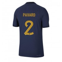 Frankrike Benjamin Pavard #2 Hemmatröja VM 2022 Kortärmad